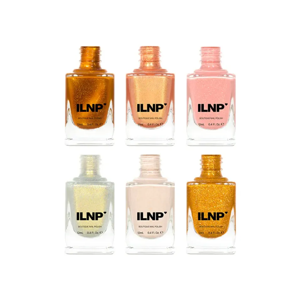 ILNP Golden Hour nagellack set 6-pack varm skimmer