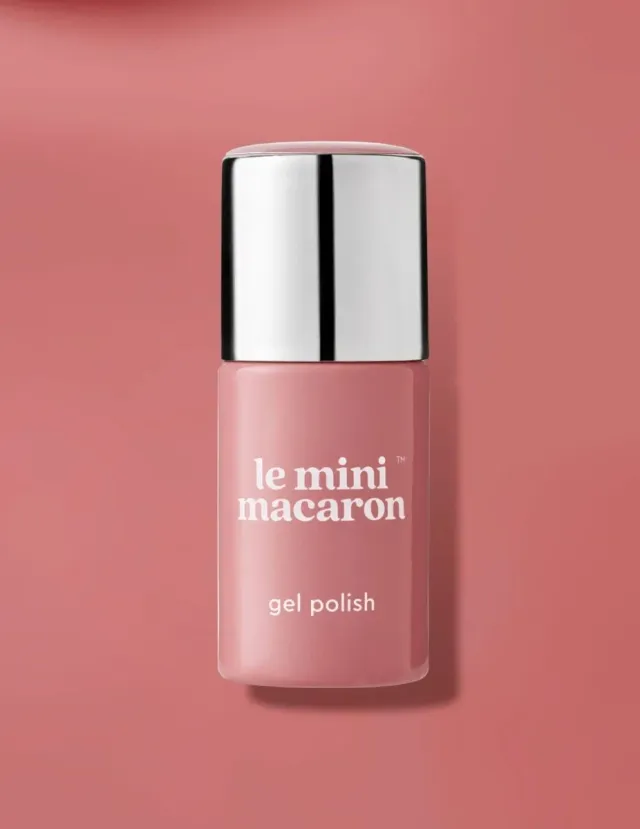 Le Mini Macaron Rose Buttercream gellack 3-i-1 dammrosa