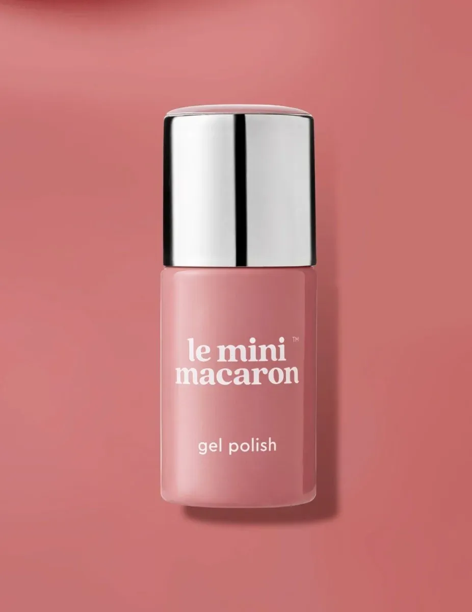 Le Mini Macaron Rose Buttercream gellack 3-i-1 dammrosa