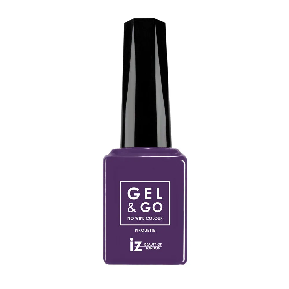 Iz Beauty Gel&Go GG1008 Pirouette gellack lila 12 ml