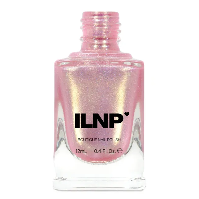 ILNP Yes Please nagellack holografisk ljusrosa