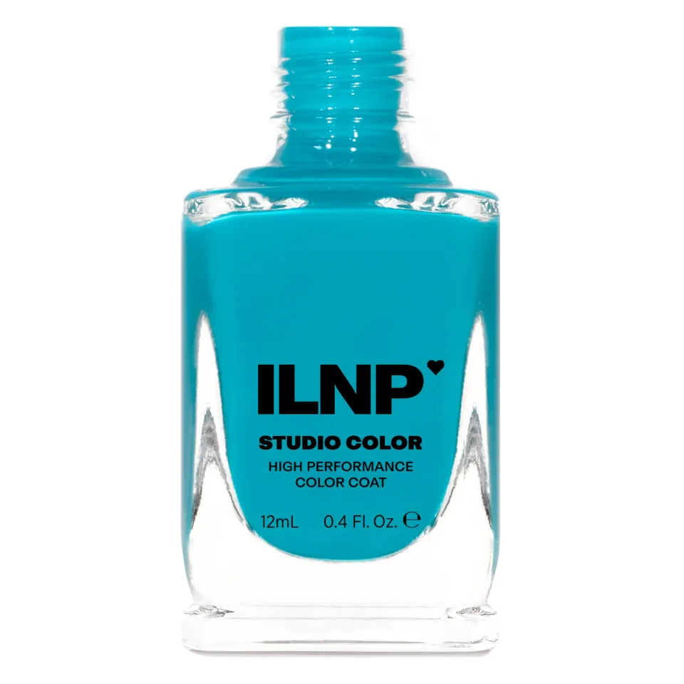 ILNP Watercolor Turquoise Water nagellack turkos jelly