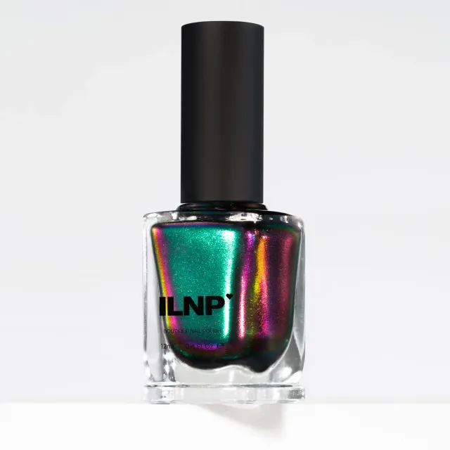 ILNP Ultra Chrome Sirene nagellack multikrom grön