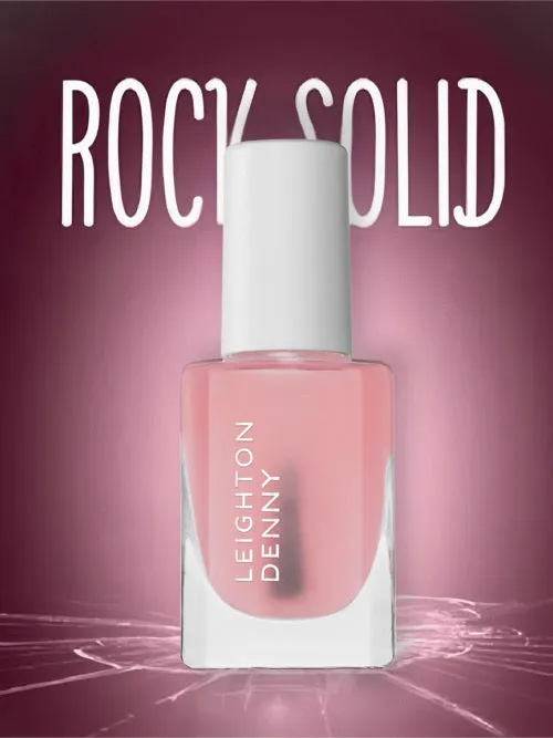 Leighton Denny Rock Solid nagelstärkare underlack 13,5 ml vegansk