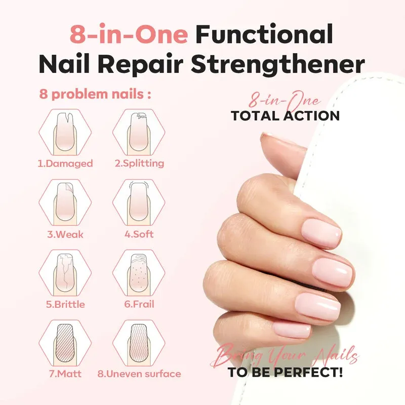 Modelones Nail Foundation nagelgel Pale Rose reparation