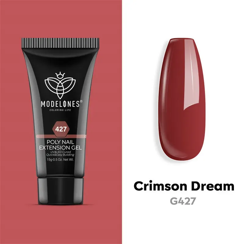 Modelones Crimson Dream polygel 15g krämröd