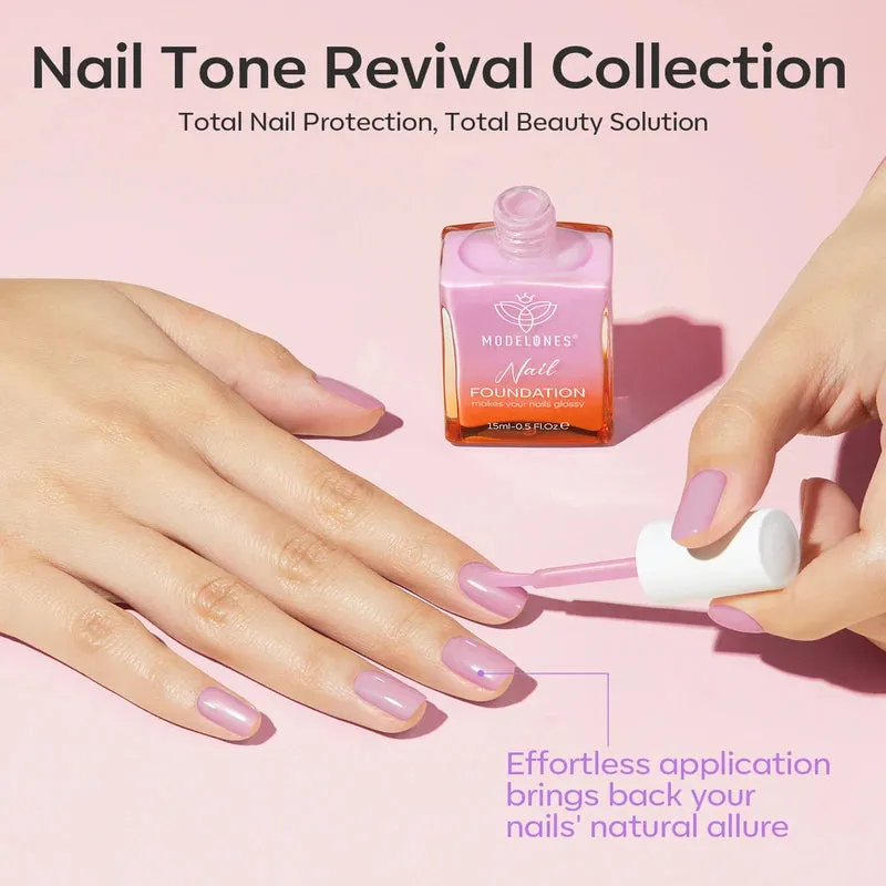 Modelones Nail Foundation nagellack Lilac 15 ml lila