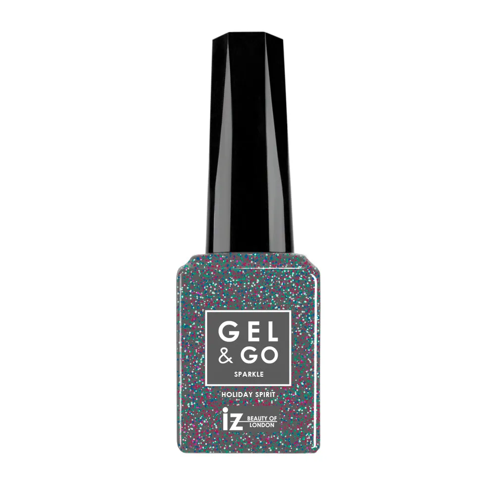 Iz Beauty GEL&GO Holiday Spirit GG1092 gellack 12 ml glitter