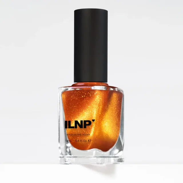 ILNP Golden Hour Amber nagellack magnetisk terrakotta