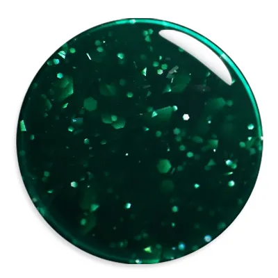 modelones Inspire Gel gellack My Imagination 15ml glitter grön