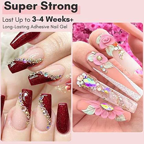 Makartt Rhinestone Glue nagellim 30ML starkt fäste