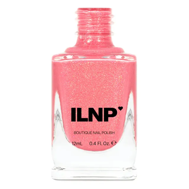 ILNP Cutie Pop nagellack rosa holografiskt