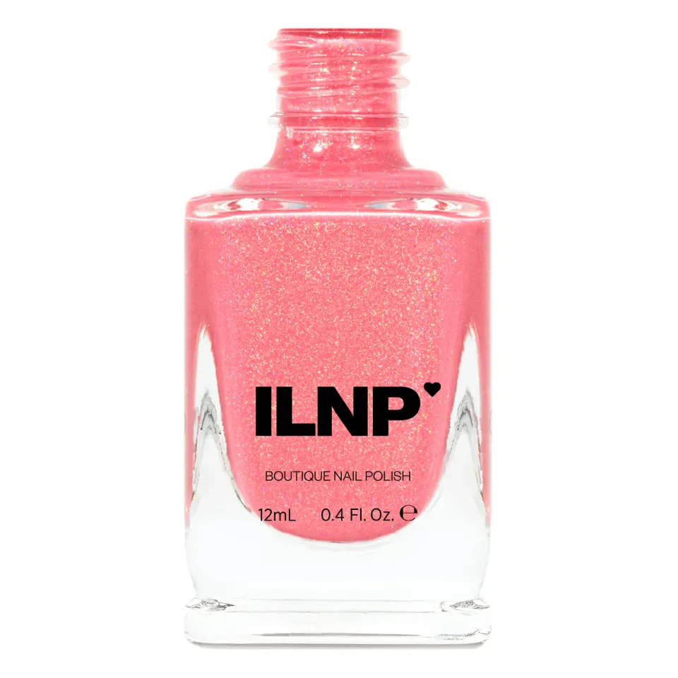 ILNP Cutie Pop nagellack rosa holografiskt
