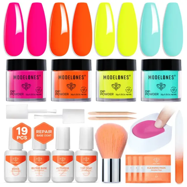 modelones Dopamine dippingpulver set kräm