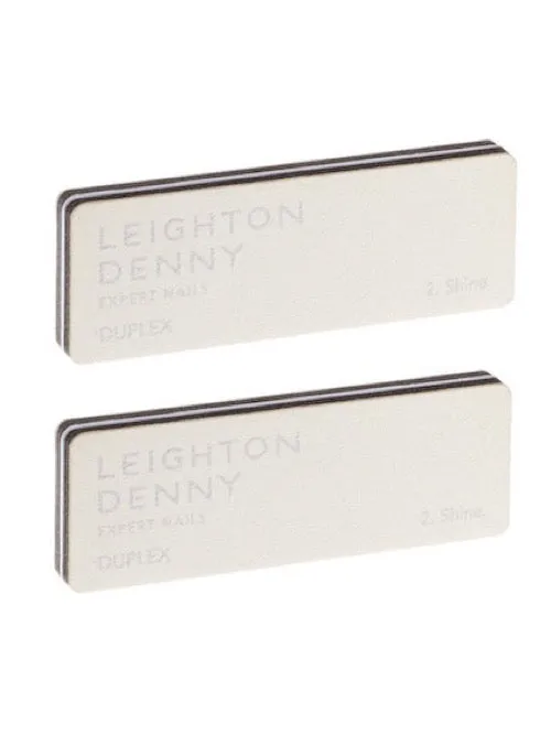 Leighton Denny Duplex Buffer nagelbuffer 2-pack åsar