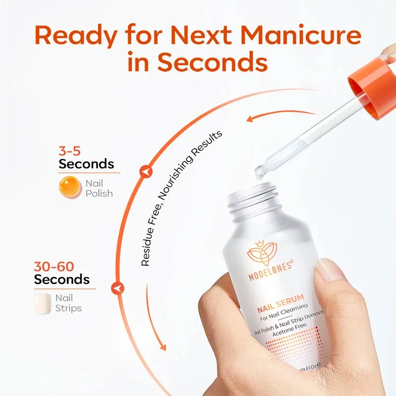 Modelones acetonfri nagellacksborttagare serum 50ml