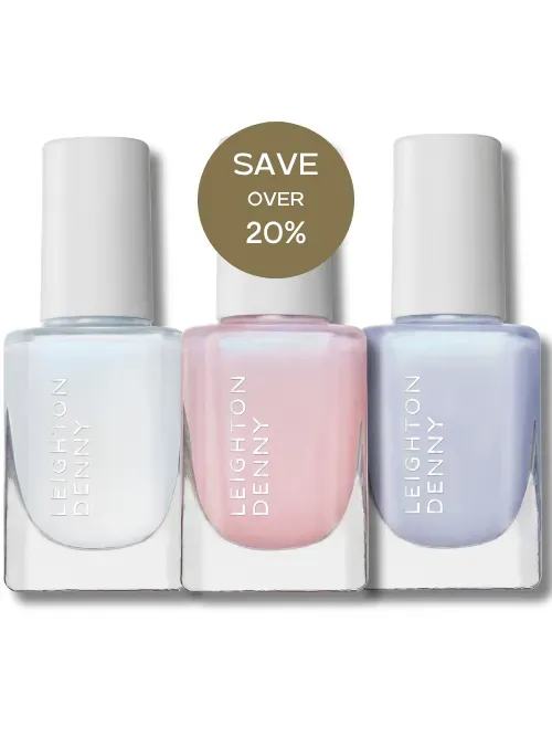 Leighton Denny Nail Illuminator nagellack set 3-pack