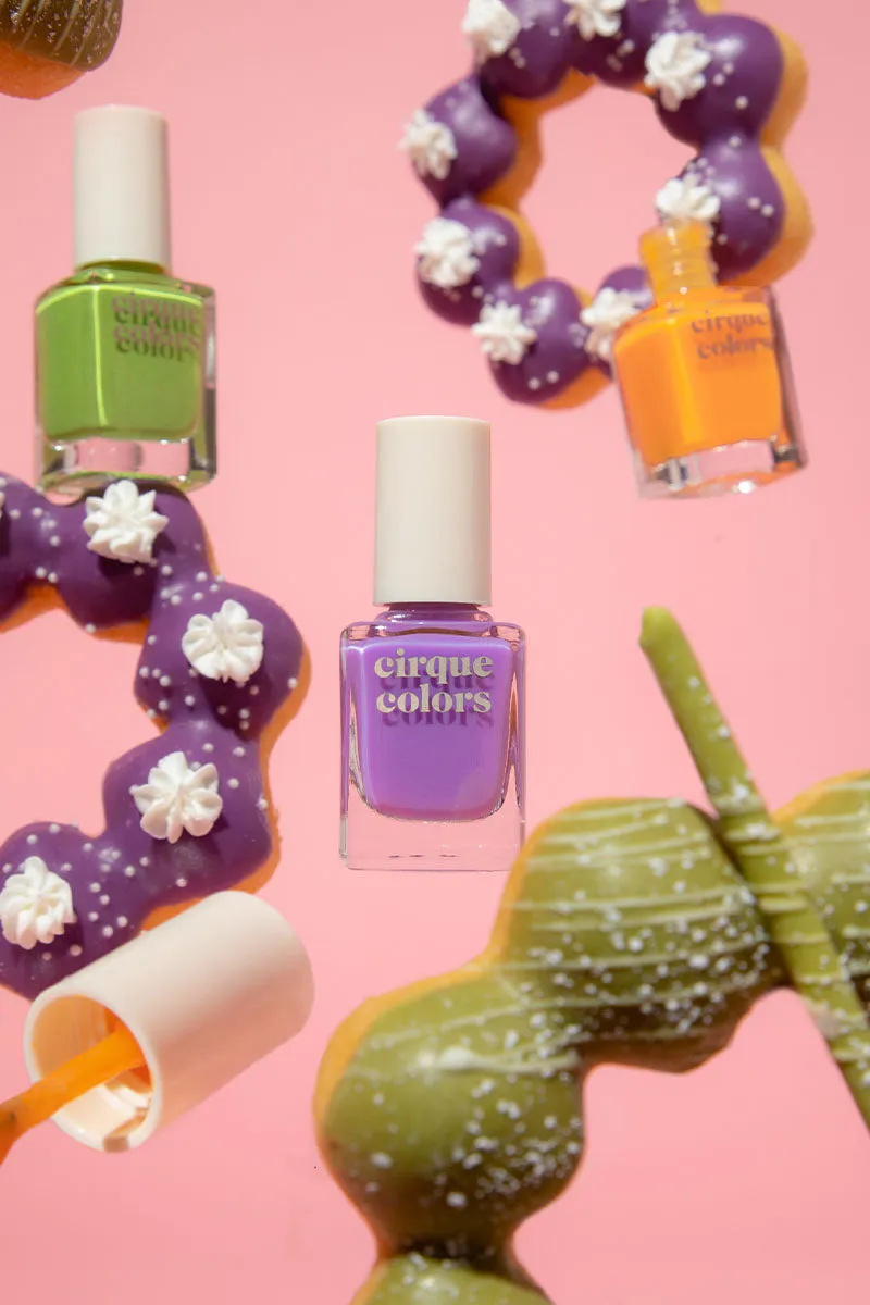 Cirque Colors Ube Jelly nagellack lila transparent