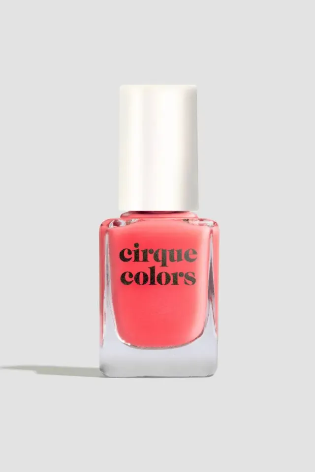 Cirque Colors Flushed Jelly nagellack varmrosa