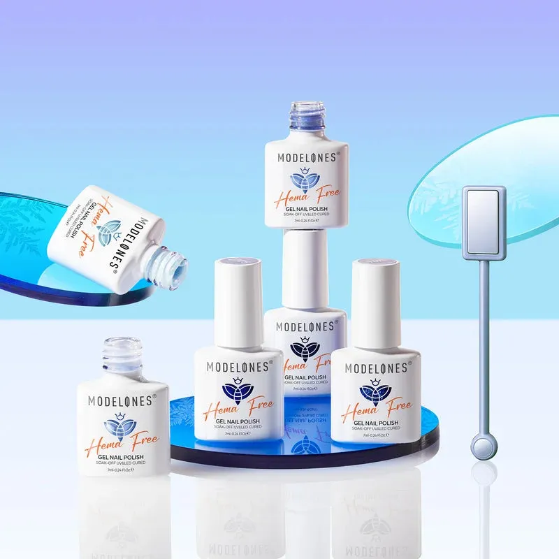Modelones Take My Blues Away gellack 6-pack blå cat eye