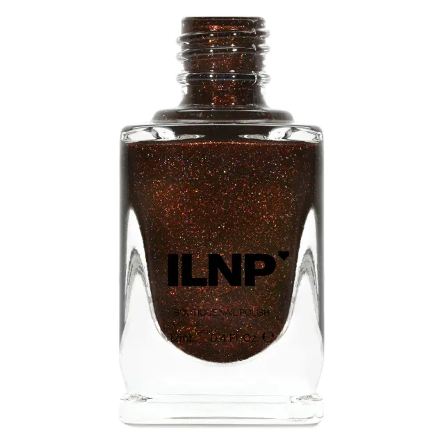 ILNP Overnight Bag nagellack holografisk brun