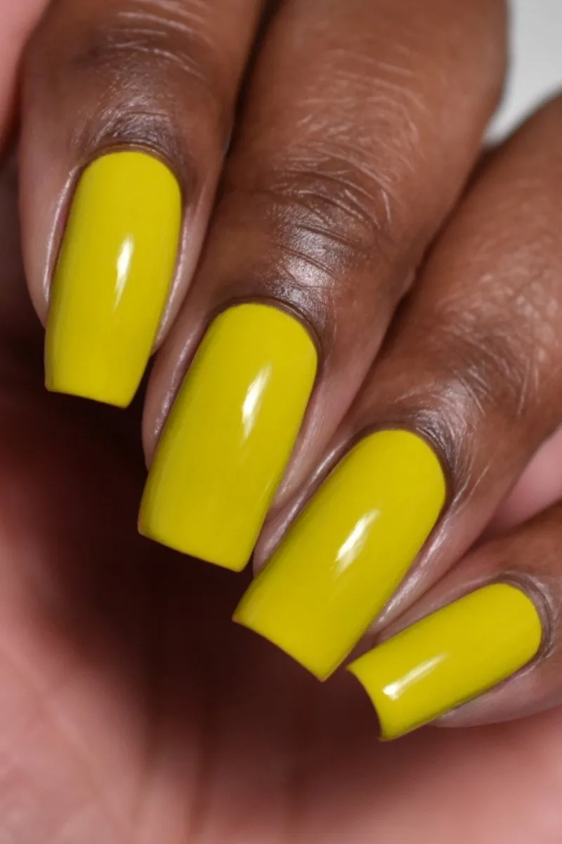 Cirque Colors Hustle nagellack chartreuse kräm