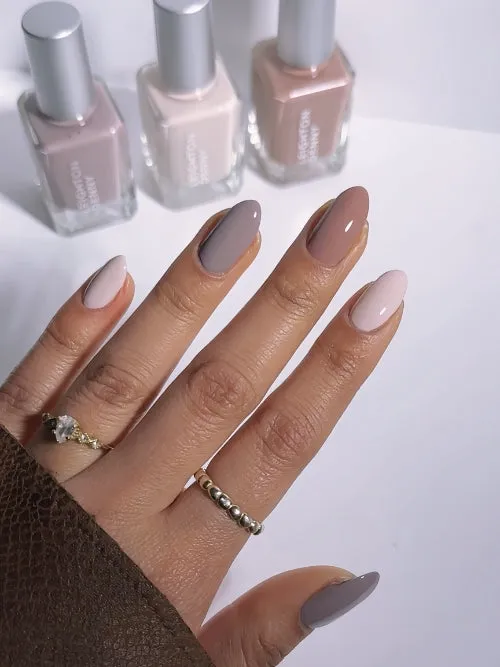 Leighton Denny Nudes Collection nagellack 3-pack nude