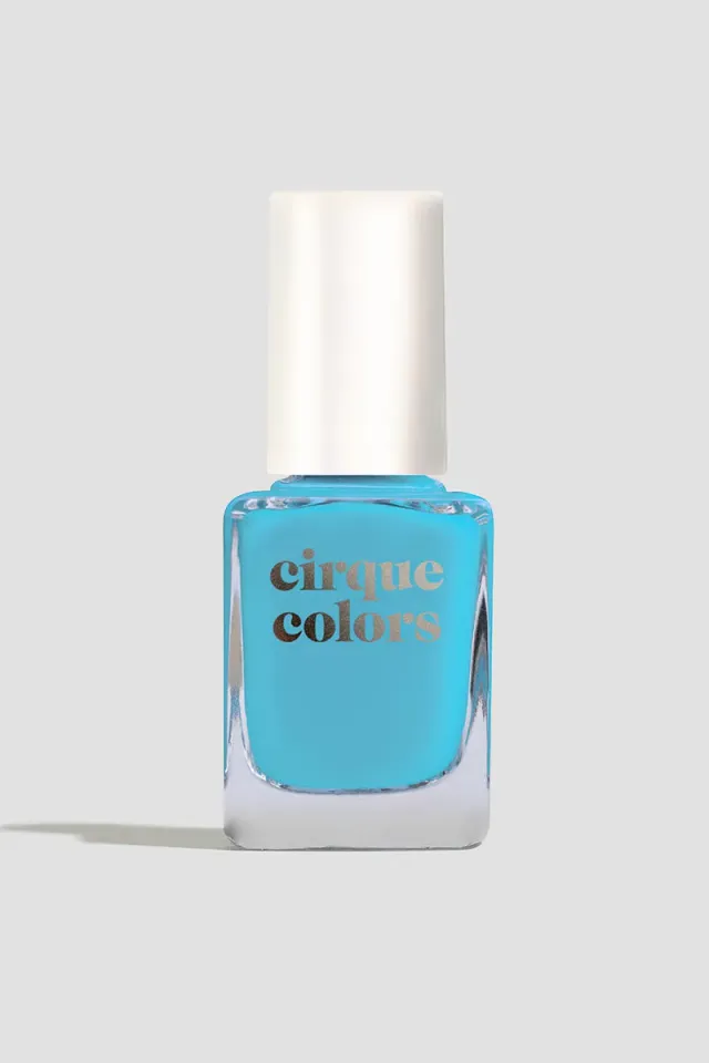 Cirque Colors Miami-Dade nagellack neon cyanblå