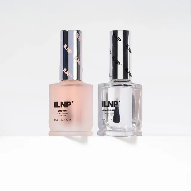 ILNP Glass Candy Lockup nagellack set 2-pack klart