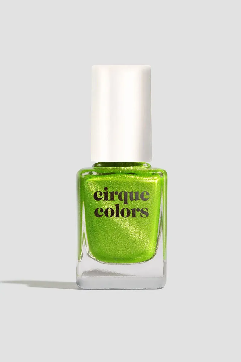 cirque colors maypole magnetlack chartreuse silver