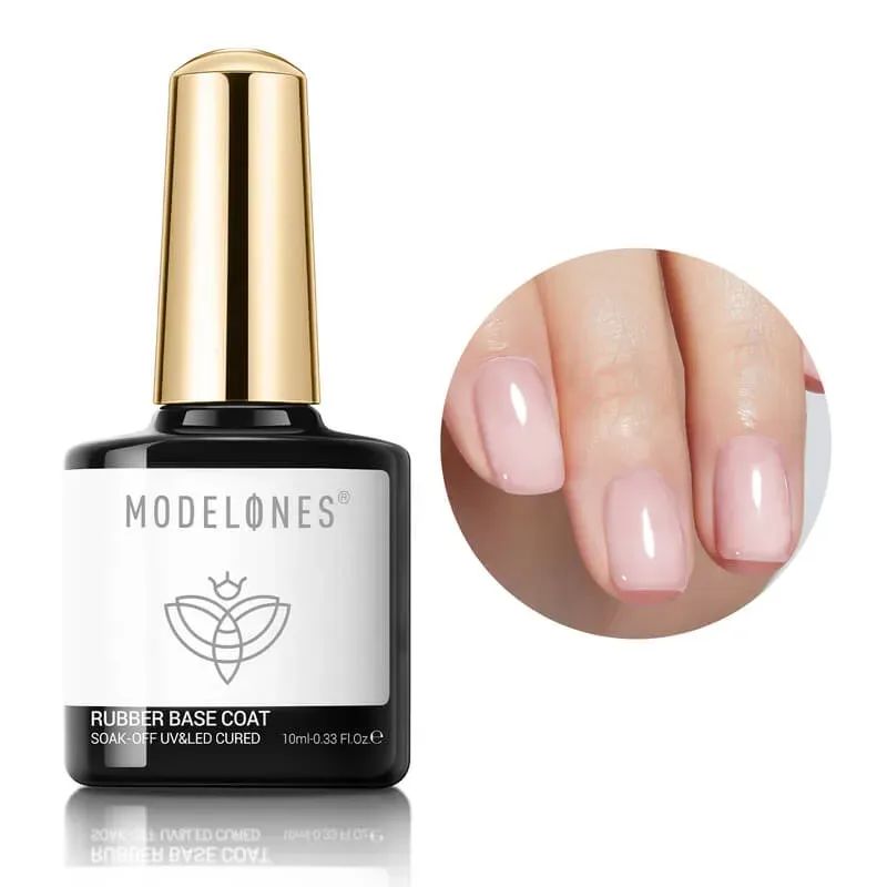Modelones Rubber baslack 10ml rosa flexibel