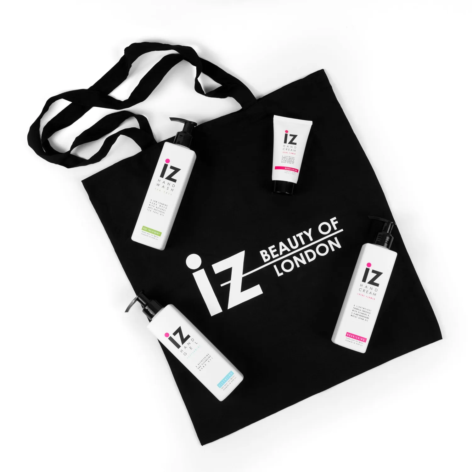 Iz Beauty Hand Care presentkit handtvål kräm gel 4-delar