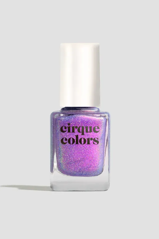 Cirque Colors Showgirl nagellack periwinkle holo