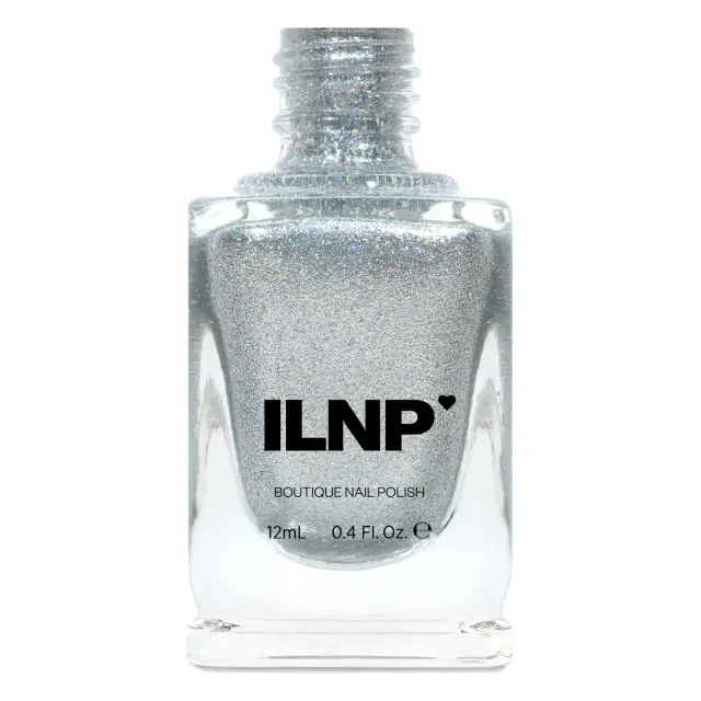 ILNP Avalanche nagellack silver holografiskt