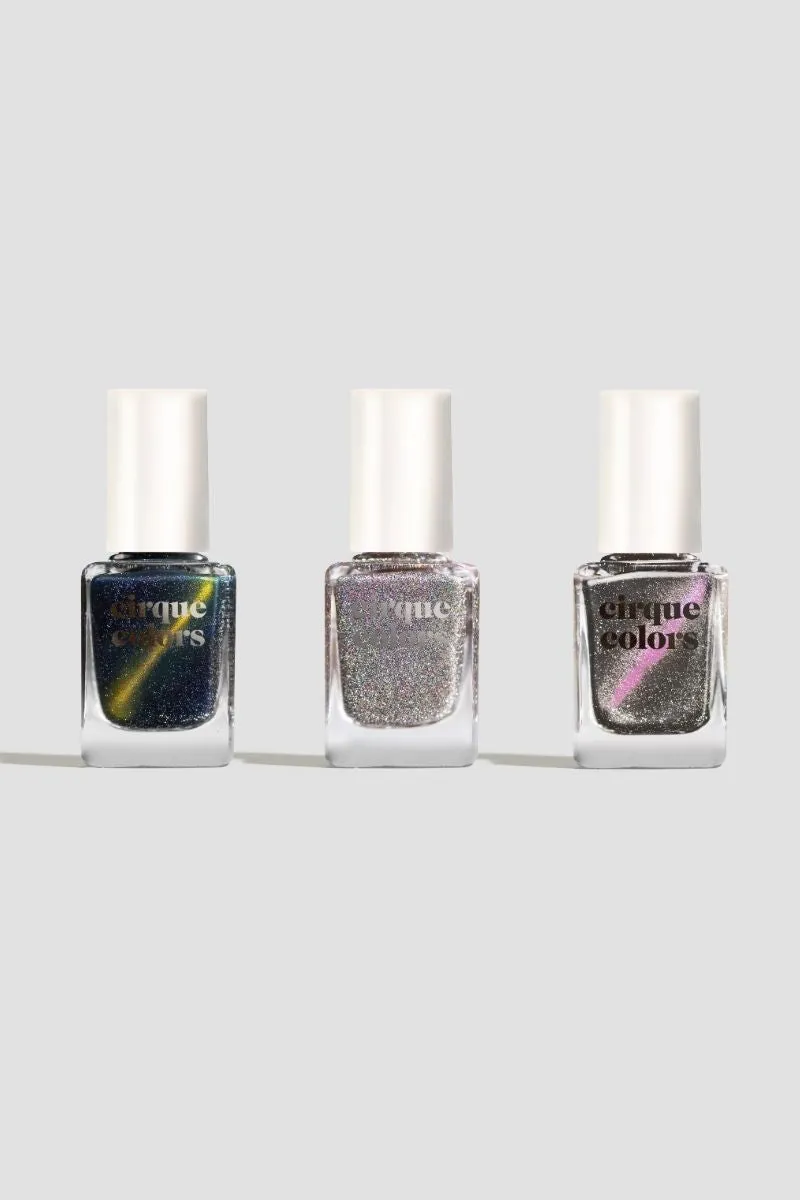 Cirque Colors Seawitch nagellacksset 3-pack mörk