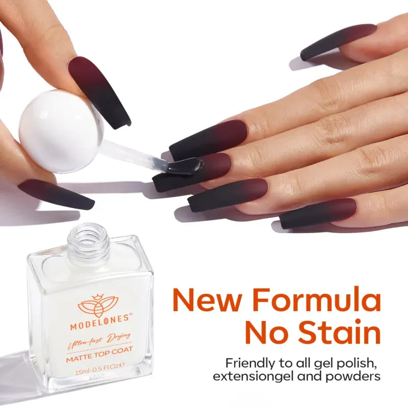 Modelones Matte Top Coat nagellack matt
