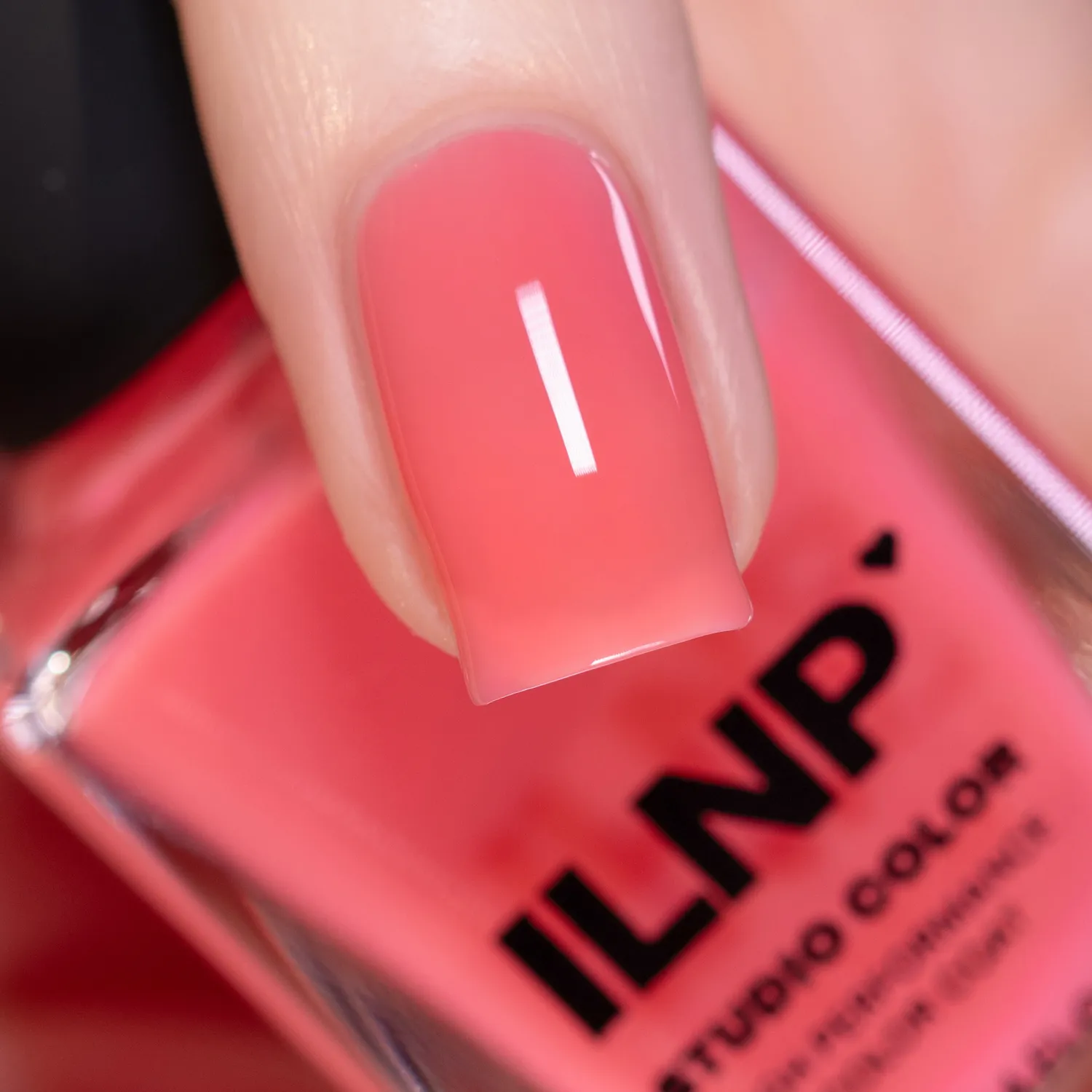 ILNP Watercolor Pink Slush jelly nagellack rosa