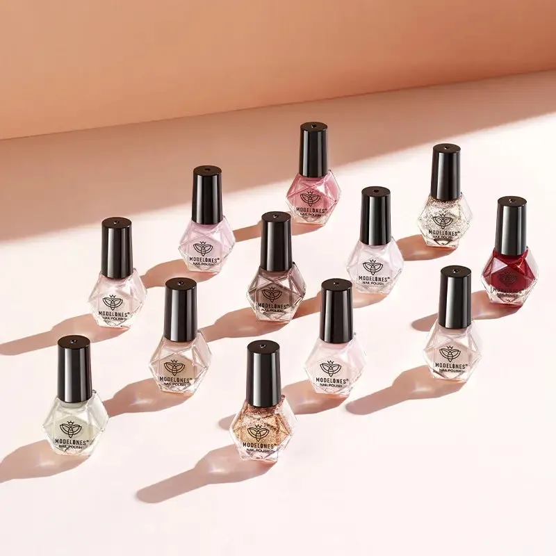 Modelones Chestnut Spice nagellack 12-pack glitter
