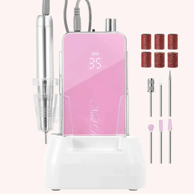 Makartt Nouvella Electric Nail Drill nagelslip svart sladdlös