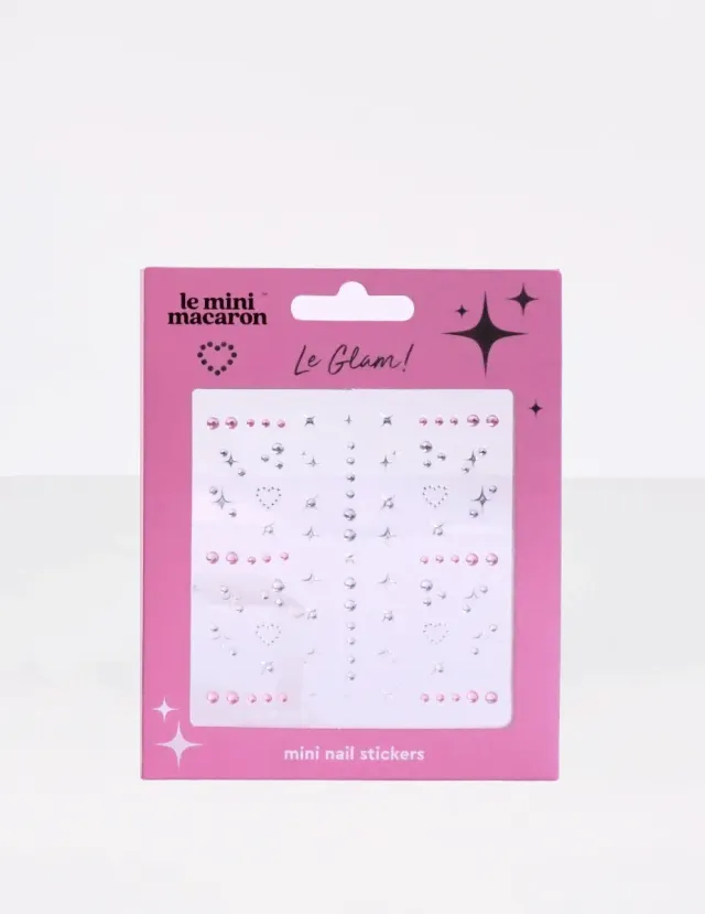 Le Mini Macaron Le Glam! nagelstickers strass