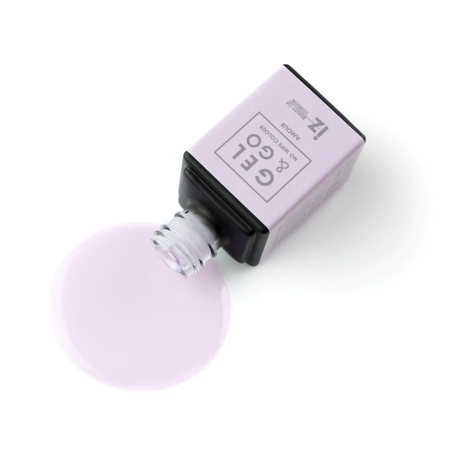Iz Beauty Gel&Go Amour GG1115 gel 12ml mjölkvit lila