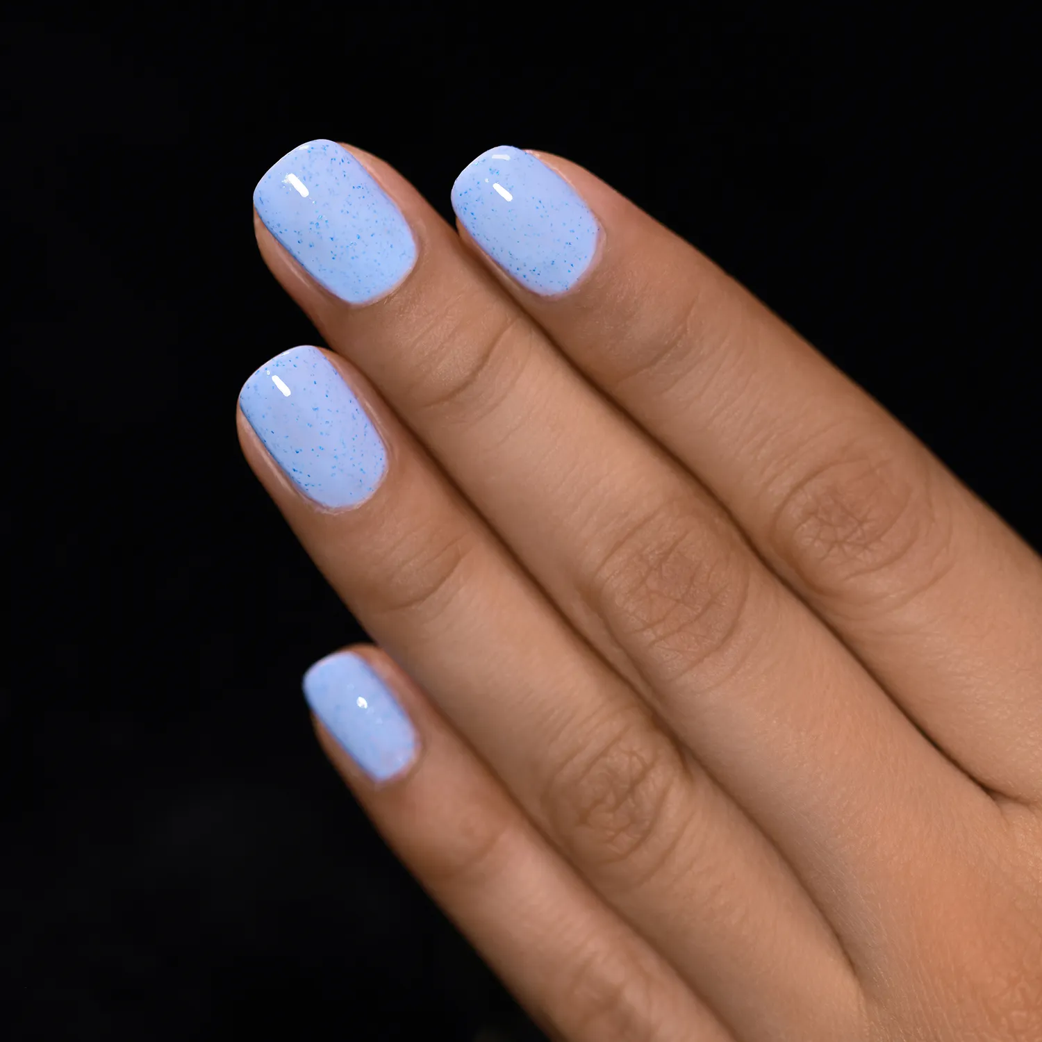 ILNP Bluebird nagellack periwinkle flakies