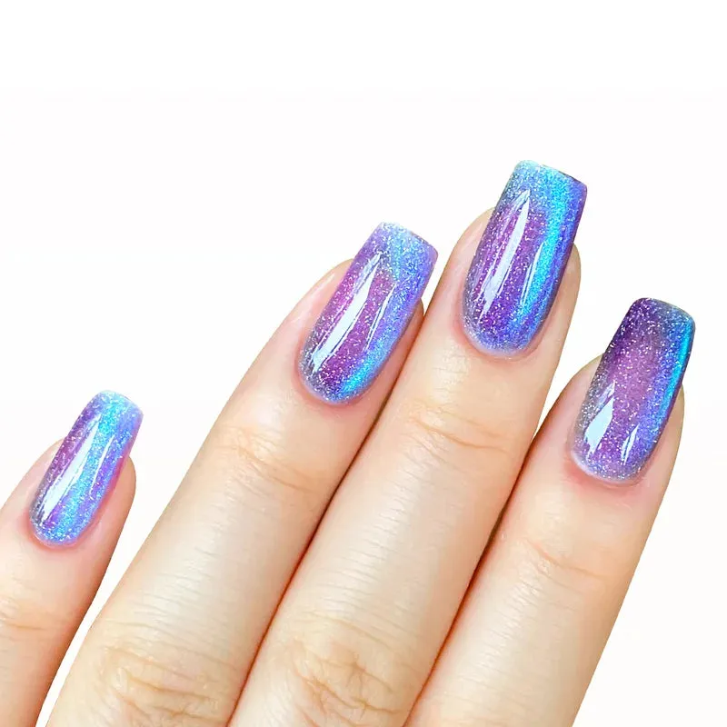 Modelones Inspire Gel cat eye Rainbow Blue 15ml magnet