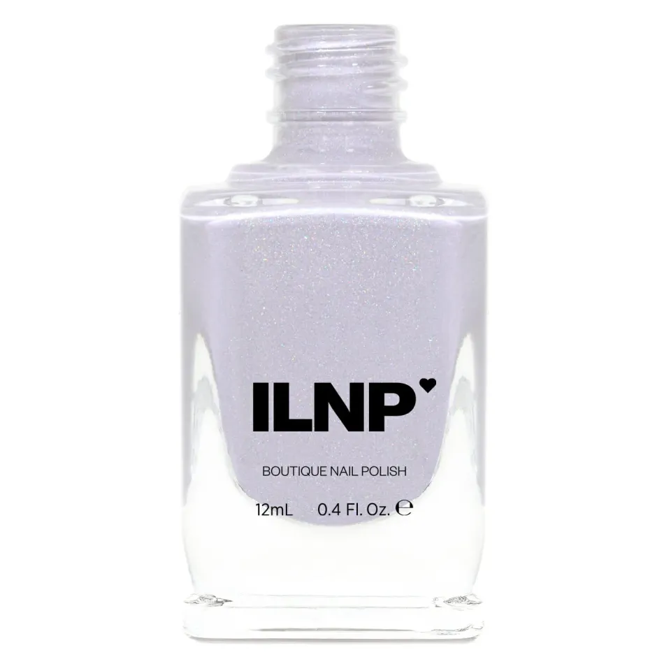 ILNP Save the Date nagellack lila holografisk