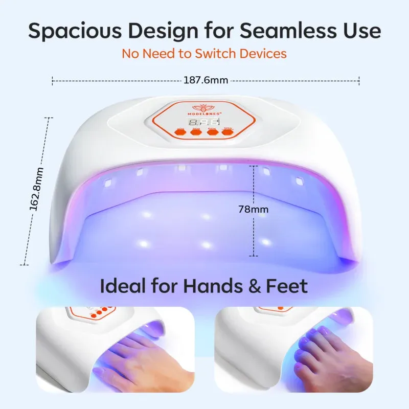 Modelones 20W Quick Dry Nail Lamp nagellampa UV LED