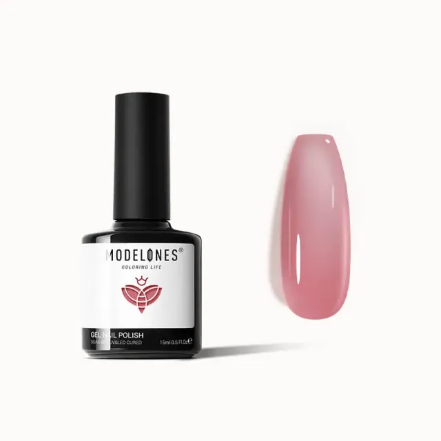 Modelones Inspire Gel Sheer Dusty Rose gellack 15 ml