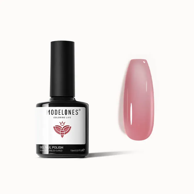 Modelones Inspire Gel Sheer Dusty Rose gellack 15 ml