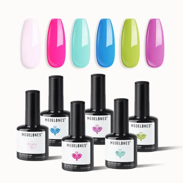 Modelones Jelly Beans gellack 6-pack pastell