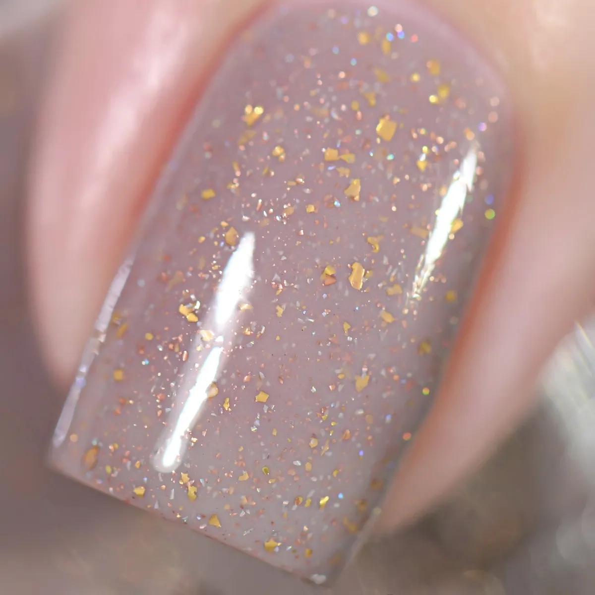 ILNP Sandcastle nagellack sandbeige koppar