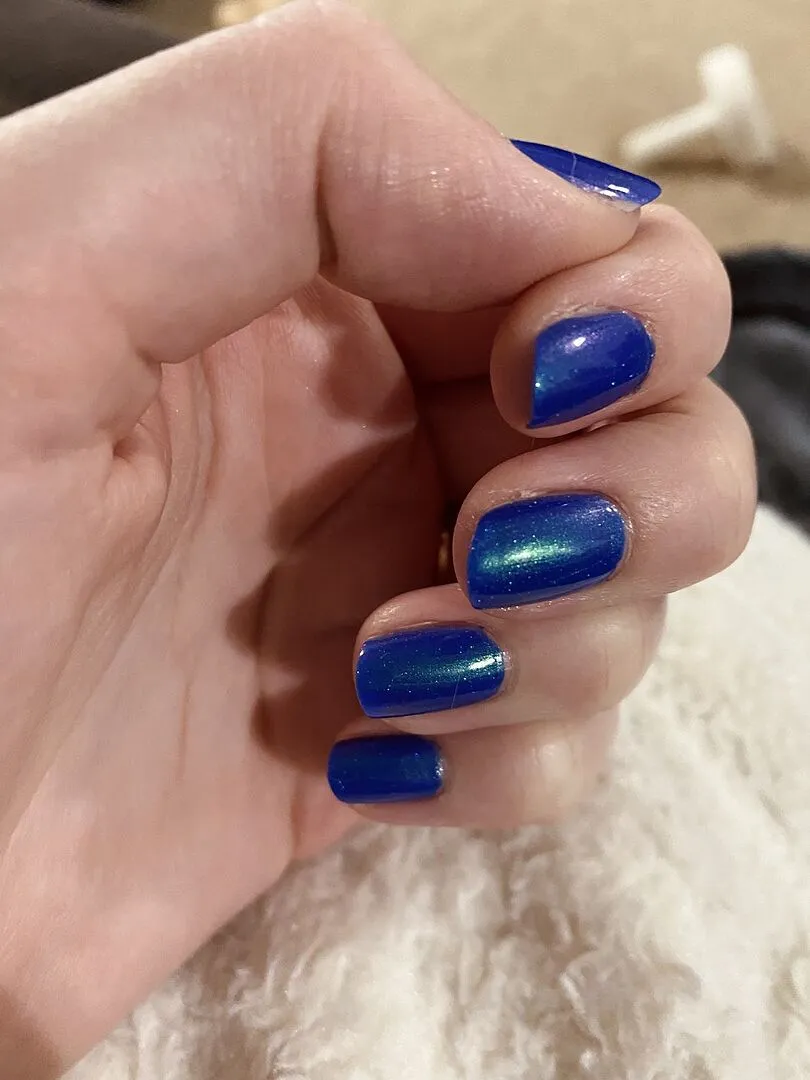 Cirque Colors REM nagellack mörkblå shimmer